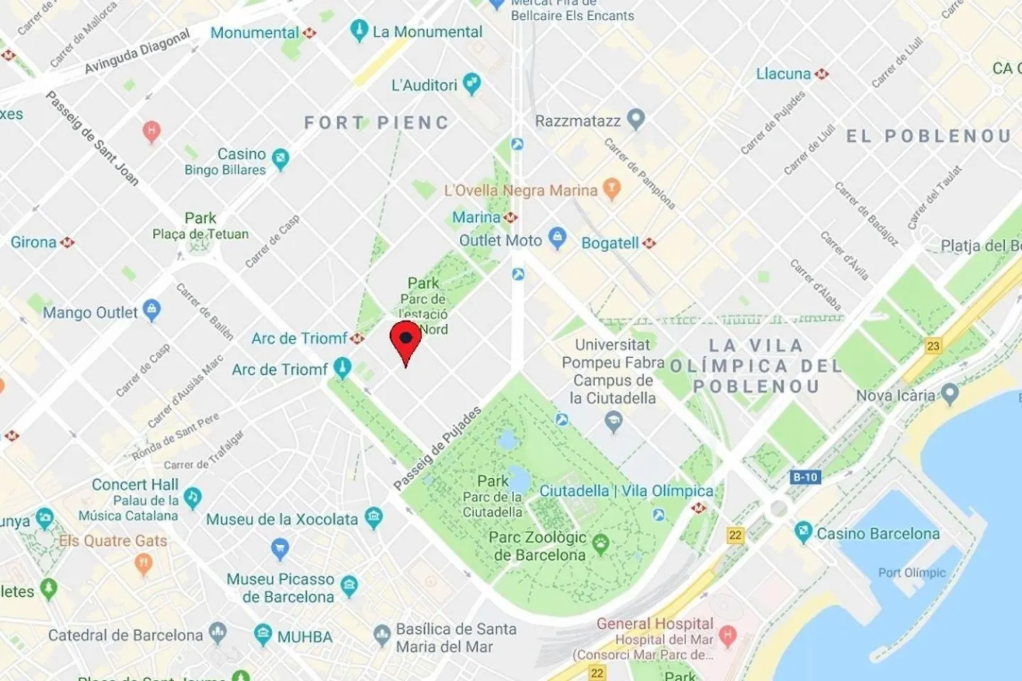 Cozy 2 Bedroom Next To Arc De Triomf Barcelona Spain